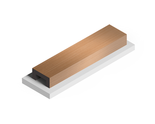 Декоративная рейка LB40 G216