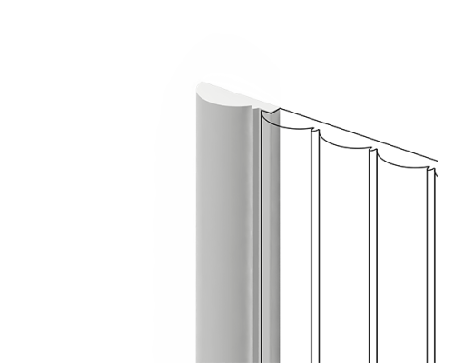 Финишный молдинг LF137A NP